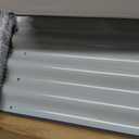 8x4x2FT Galvanized Raised Garden Bed,Galvanized Planter Boxes Outdoor, Large Metal Raised Garden Beds for Vegetables-Grey