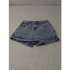 Womens Mid-High Waisted Ripped Denim Jean Shorts Cutoff Stretchy Summer Hot Short Pants S