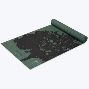 Gaiam Print Yoga Mat, Non Slip Exercise & Fitness Mat for All Types of Yoga, Pilates & Floor Exercises