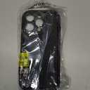 FireNova Designed for iPhone 13 Pro Max Case, Silicone [Camera Protection] Phone Case with [2 Screen Protectors], Soft Anti-Scratch Microfiber Lining Inside, 6.7 inch, Black