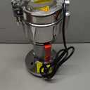 VEVOR 550g Electric Grain Mill Grinder, High Speed 2000W Commercial Spice Grinders, Stainless Steel Pulverizer Powder Machine, for Dry Grains Spices Cereals Coffee Corn Pepper, Straight Type