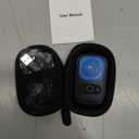 Wearable Bluetooth Speaker, 30H Working Time Clip-On Wireless Jobsite Pro Water-Resistant Portable Speaker  Built-in Mic for Hands-Free Music and Calls, Blue, Non-Magnet