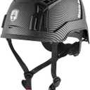 GREEN DEVIL Type 2 Hard Hat Vented Construction Safety Helmet with Chin Strap Side Impact Protection Type II Class C Rated Work Hardhat for Men Women, One Size