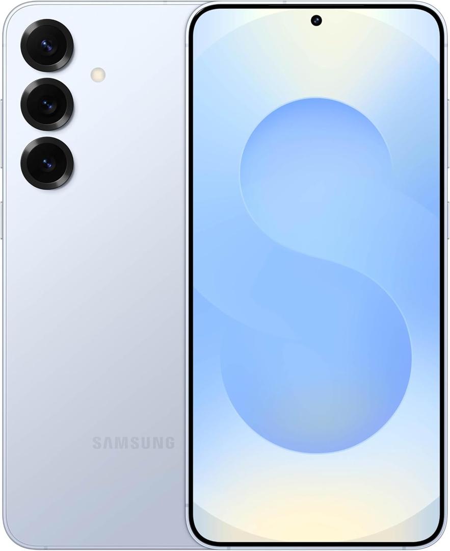 SAMSUNG Galaxy S25+ Cell Phone, 512GB Smartphone, Unlocked Android, AI Night Mode Camera, Snapdragon 8 Elite Fast Processor, ProScaler Display, 4900mAh Battery, 2025, Icyblue