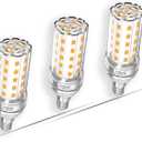 LED Light Bulbs, 10W 1100 Lumen, Warm White 2700K, 100 Watt Equivalent, E12 Base, LED Corn Light Bulb Non-Dimmable 3-Pack