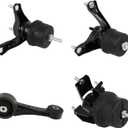 SCITOO Engine Motor Mount and Transmission Mount Set for Toyota for Sienna 2011-2014 EM-9885 EM-9238 EM-A62045 EM-9236