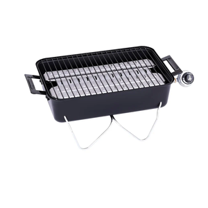 Char-Broil Portable Convective 1-Burner Stainless Steel Propane Gas Grill , Black 