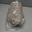 Plush Dog Purse Carrier for Small Dogs, Soft Dog Tote Bag with Safety Harness Clip, Cozy Pet Carrier for Dogs Under 15 lbs, Comfortable Dog Shoulder Carrier for Travel, White