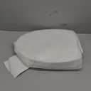 Soft Close Toilet Seat Elongated and Lid for TOTO SS114#01, Cotton White, Mounting Hardware included