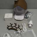 birdsnap P33 - Smart Bird Feeder with Camera Solar Powered, 2K Video Bird Camera Feeder Live with 32GB Card, AI Identify Feather Species, Auto Record in Backyard, Ideal Gift for Birds Lover (Brown)