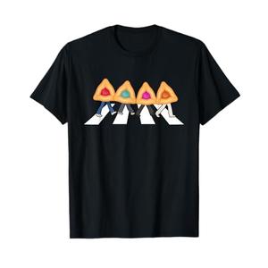 Hamantashen Purim Jewish T-Shirt, L