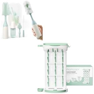 Momcozy Bottle Brush Kit & Momcozy DIY Larger Bottle Drying Rack