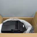 Himimi 80FT + 6.5FT Retractable Air Hose Reel, Wall Mount Pneumatic Hose Reel for Garage Workshop, Automatic Rewind, 3/8" x 80' Hybrid Air Hose with Brass Fittings + Bend Restrictors, 300PSI (Blue)