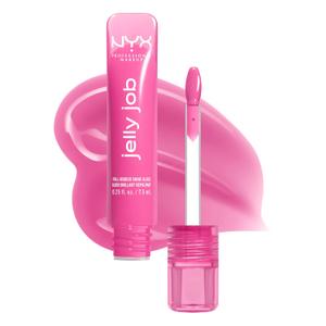 NYX PROFESSIONAL MAKEUP Jelly Job Lip Gloss, Lip Tint Gloss with Full-Bodied, Smoothing, and Hyper-Glossy Shine - Jelly Icing (Icy Lilac)
