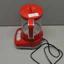 29 Oz Hot Chocolate Maker Machine, Electric Milk Frother and Steamer, Hot Cocoa Maker Machine for Hot Chocolate Bar, Detachable Pitcher, 2 Speed Mode, 3.5 Cups, Red