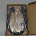 uxcell 1 Pcs Flexible Door Loop Wire Protection Sleeving Armored Door Wire Conduit Power Transfer Loop Armored Cable Protector Sleeve with Ends 400mm x 9.5mm