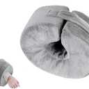 Foot & Ankle Elevation Pillow for Bed Sores & Surgery Recovery - High-Density Foam Heel Protectors with Washable Cover - Support Cushion for Elderly Care, Bedridden Patients & Post-Op Use (Small, 1PC)