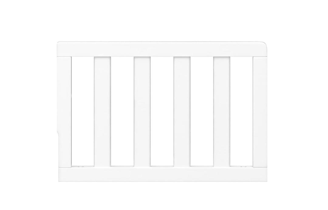 Storkcraft & Graco Toddler Safety Guardrail with Slats (White) GREENGUARD Gold Certified, Converts Compatible Storkcraft & Graco Crib to Toddler Bed, Each Guardrail Sold Individually