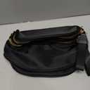 FEIBOON Spacious Nylon Crossbody Bag Bum Bag Handbags Wallets Purses Trendy Shoulder Bag for Women (black)