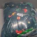 Bedsure Christmas Comforter Set Twin - Christmas Bed Set with Snowflakes, Soft Bedding for Holiday, 2 Pieces, 1 Soft Snowflake Printed Comforter and 1 Pillow Sham