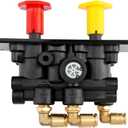 801631 MV-3 Dash Air Brake Control Valve - 5013293 MV3 Trailer Parking Brake Valve - Compatible with Bendix BX801631 745-5013293, Freightliner BW5013293, and Volvo BW801631.