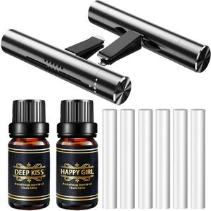 Car Air Fresheners Scents Diffuser Vent Clips Perfume Essential Oil sticks Fro Women Men Automotive Fragrance Decoration Accessories