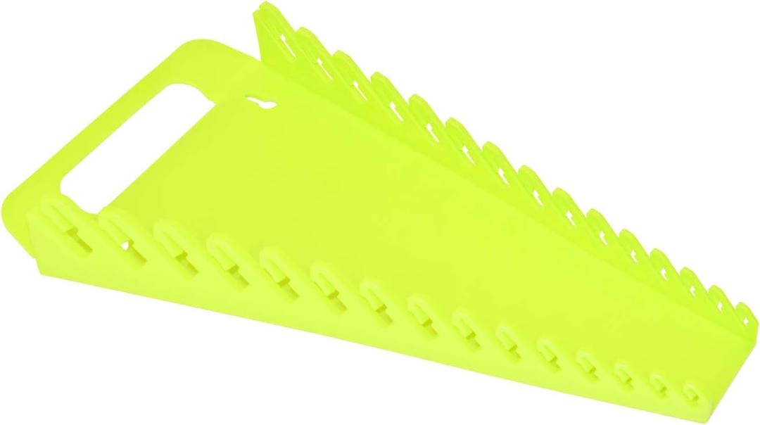 ERNST 5082HV Gripper Wrench Organizer, 15 Tool, High-Visibility