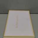 Pickpiff Necklace Holder Stand with Ceramic Base: 12" Jewelry Tree Display Organizer for Necklaces, Bracelets, Rings, Earrings, Tall Gold Stand for Women, Aesthetic Room Dcor (5.8" Base, White)