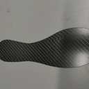 1.2mm Hard Toe Special Use Carbon Fiber Insole, 230mm Rigid Foot Support Insert, Orthotic Shoe Stiffener Insert for Hallux Rigidus Mortons Toe, Men's Size 6.5 / Women's Size 7.5