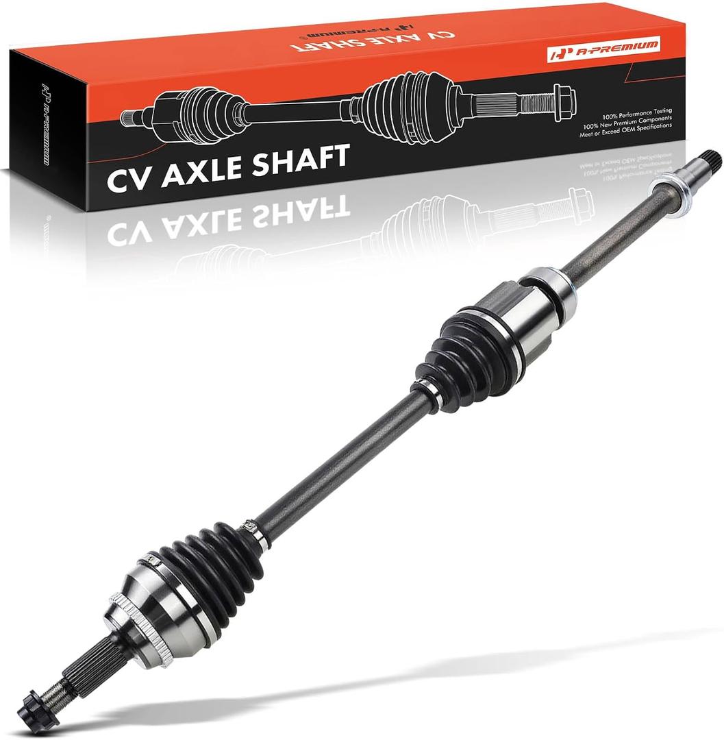 A-Premium CV Axle Shaft Assembly Compatible with Toyota Sienna 2004 2005 2006 2007 2008 2009 2010 3.3L 3.5L, Fit FWD Models, Front Right Passenger Side