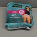 Depend Fresh Protection Adult Diapers, Incontinence & Postpartum Bladder Leak Underwear for Women, Disposable, Maximum, Medium, Blush, 18 Count