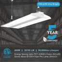 Lightdot 4 Pack 2FT 200W LED High Bay Light 30000LM High Bay Shop Light