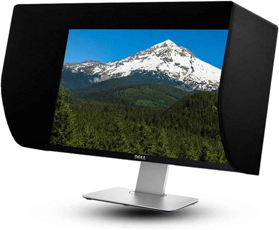 22E 21~22 inch LCD LED Video Monitor Hood Sunshade Sunhood for Dell HP Viewsonic Philips Samsung LG EIZO NEC ASUS ACER BENQ AOC Lenovo, Fits Monitor Frame Width 505-525mm