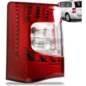 Tail Light Compatible With 2011-2016 Chrysler Town & Country Rear Left Driver Side Taillight Replace 5182531AE
