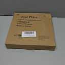 Berglander Plastic Plates Set of 8 Pieces 10", Mutil Color Reusable Flat Dinner Plates, Salad Plates, Pasta Bowls, Dishes Set Easy to Carry for Home, Garden, Picnic, Camping, Outdoor