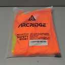 ArcRidge Reflective Safety Shirt for Men and Women - Class 2 High Visibility Construction Shirt - Dual Tone Reflective Strips (XXXL)