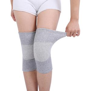 Bamboo Knee Sleeves 2-Pack Knee Compression Sleeve Women Men Elastic Warm Slip-on Recovery Knee Brace for Arthritis Knee Pain (Medium)