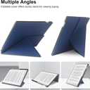 2 x HoYiXi Case for Remarkable Paper Pro 11.8 (2024 Released), with Stable Folding Stand Design and Pen Pocket, fit Remarkable Paper Tablet with 11.8 Color Display,Auto Sleep/Wake,Blue