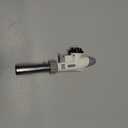 Sondiko Dual Flame Mode Butane Torch Lighter Head, Professional Grilling Tool with Adjustable Flame, Reverse Use for BBQ, Soldering, Charcoal&Campfire Torch Lighter(Fuel Not Included) (Gray&white)