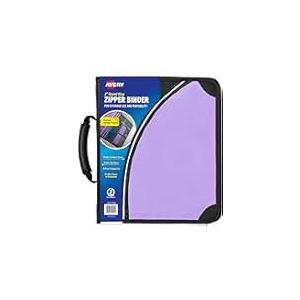 Five Star 2 Inch Zipper Binder Plus File Folders