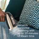 Conair Handheld Garment Steamer for Clothes, Turbo ExtremeSteam 1875W Fabric Steamer, Portable Handheld Design, Strong Penetrating Steam, Black