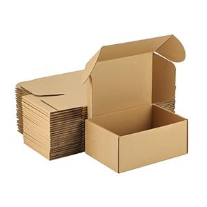 MEBRUDY 9x6x4 Inches Shipping Boxes Pack of 11, Small Corrugated Cardboard Box for Mailing Packing Literature Mailer