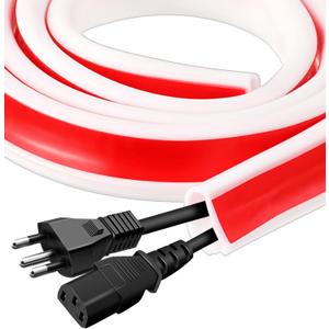 Cable Hider, 39-Inch Cable Cord Hider, Self-Adhesive Cord Hiders for Mounted TV, Flexible Silicone Wire Concealer for Baby Proofing