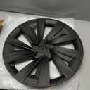 19 Inches Wheel Covers for 2025 2026 Tesla Model Y Juniper, Hub Protection Accessory, Replacement for Tesla Model Y 2025 Rim Protector, ABS Hubcaps 1-Piece