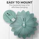 Everydecor Succulent Metal Flowers Wall Decor – Green, Hand Painted, 3D Flower Art Decoration for Living Room, Bedroom, Kitchen, Bathroom - Floral Decor for Indoor & Outdoor Use