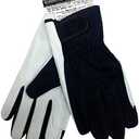 Balhvit -10℉ Waterproof Winter Gloves for Men & Women, 5-Layer Ski & Snow Gloves for Cold Weather, Breathable Warm Gloves with Touch Screen Fingers (M,White/Black)