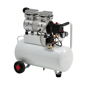 Albott 8 Gallon Air Compressor with Automatic Drain Valve, 1.0 HP Oil-Free Air Compressor Tank with Wheels, 70 dB Noise Level, Fit for Auto Repair, Tire Inflation, Spray Painting