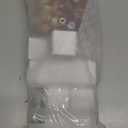 230 Pcs Beaded Garden Stakes, DIY Fairy Wand Garden Stake Beads Kits with 200 Colorful Assortment Round Large Hole Beads with 10 Crystal Stopper Top, 10 Threaded Rod and 10 Nuts for Outdoor Decoration (10 IN Diamonds)