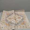 Madane Hallway Runner Rug - 2x5 Rug Runner Washable Runner Rugs Non-Slip Low-Pile Kitchen Runner Rug Laundry Room Rug Throw Carpet for Entrance Bedroom Living Room (2'x5', Turmeric/Grey)