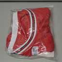 YWIES Plain Basketball Jersey, Blank Team Uniform, Hip Hop Hipster Short Sleeveless Active Shirts (2X-Large, Red-red)